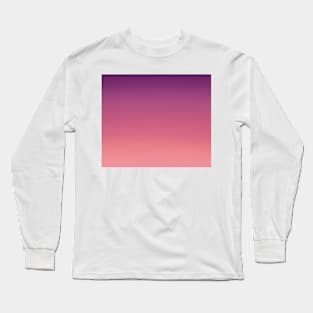 Purple and pink ombré Long Sleeve T-Shirt